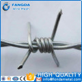 barbed iron wire galvanized or pvc coated/pvc coated and galvanized barbed wire craft/pvc coating barb wire